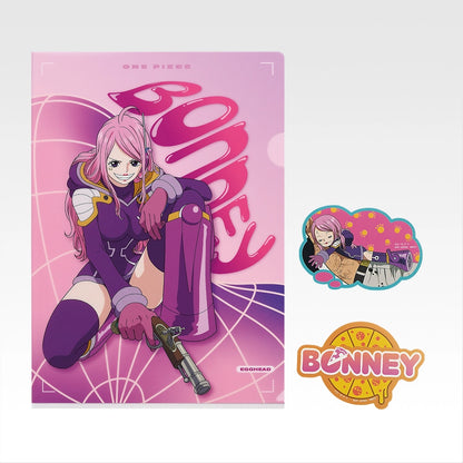 Clear File & Sticker Set Premio I Ichiban Kuji One Piece