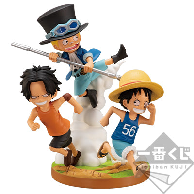 Brothers' Bonds Luffy & Sabo & Ace premio Last One Ichiban Kuji One Piece