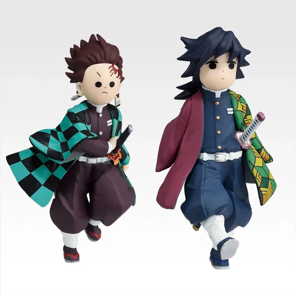 Tanjiro and Giyu's Toddler Figures Premio D Ichiban Kuji Kimetsu no Yaiba