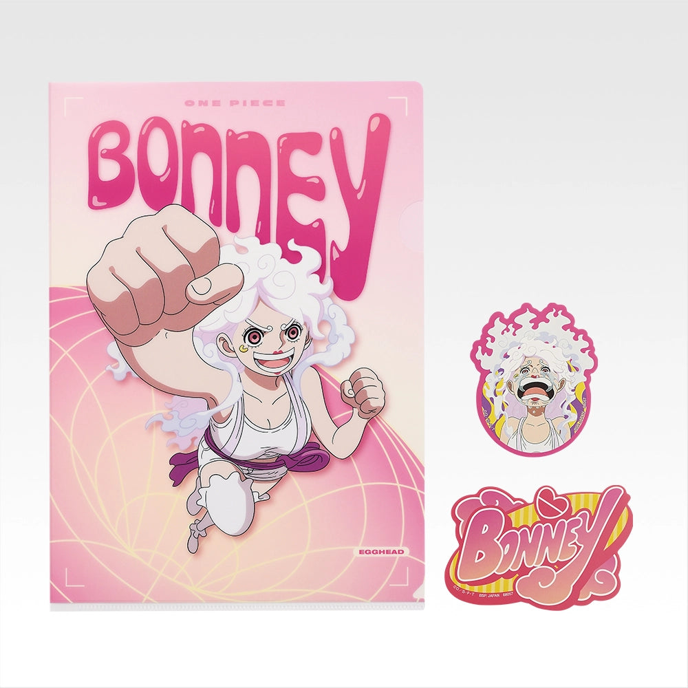 Clear File & Sticker Set Premio I Ichiban Kuji One Piece