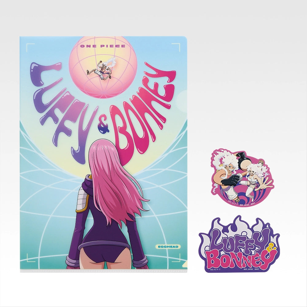 Clear File & Sticker Set Premio I Ichiban Kuji One Piece