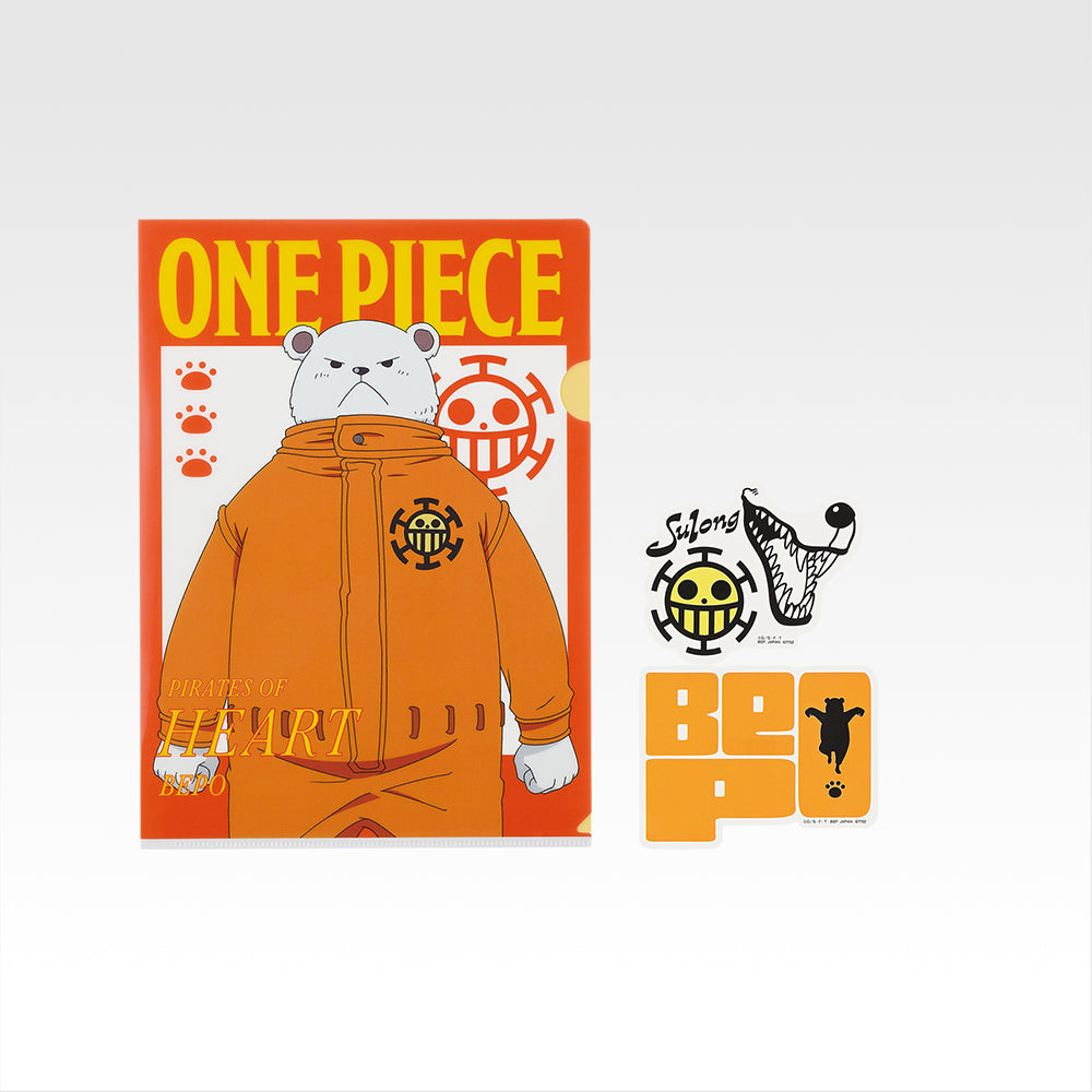 Clear File & Sticker premio J Ichiban Kuji One Piece