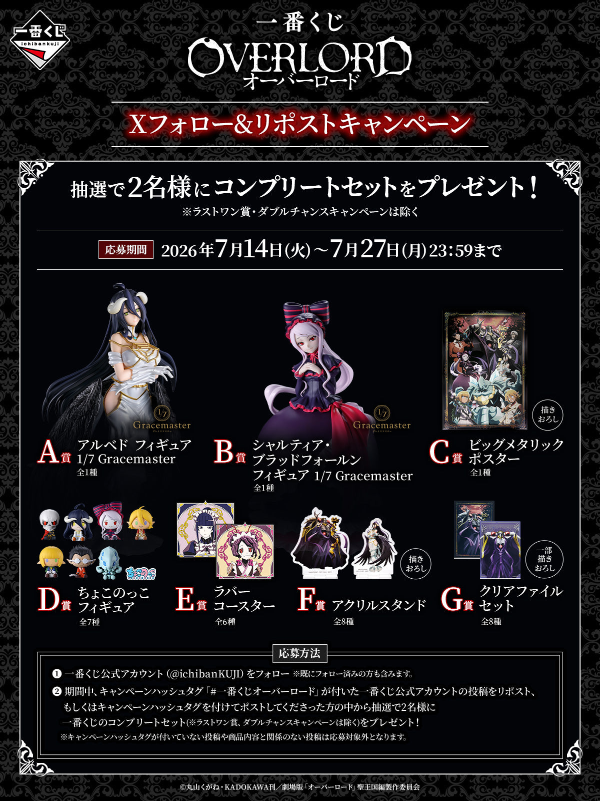 Albedo 1/7 Last One Gracemaster Ichiban Kuji Overlord