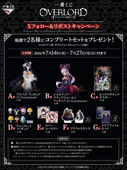 Albedo 1/7 Last One Gracemaster Ichiban Kuji Overlord