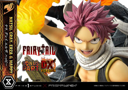 Erza &amp; Happy &amp; Gray &amp; Natsu DX version Prisma Wing Fairy Tail