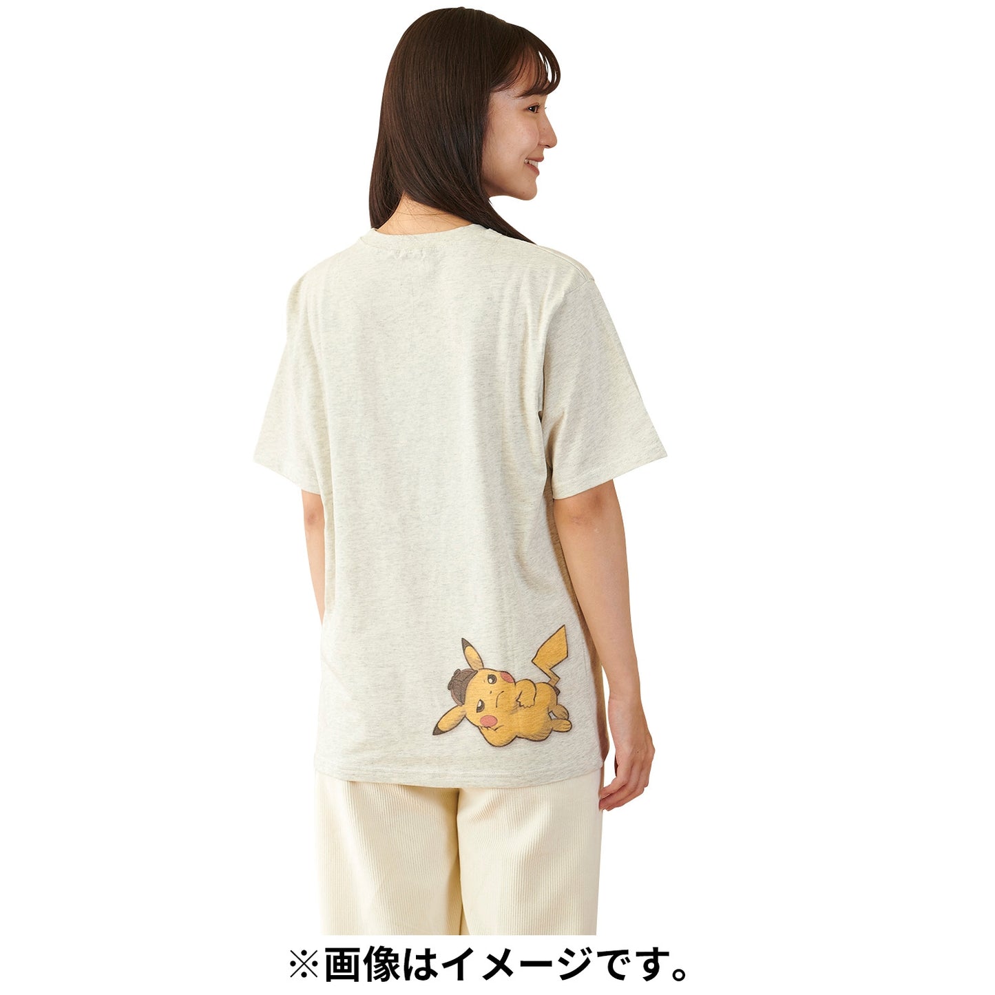 Detective Pikachu Returns T-shirt (M - L Size) Pokémon Pokémon Center
