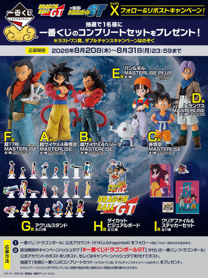 Super Saiyan 4 Son Goku Premio A MASTERLISE Ichiban Kuji Dragon Ball