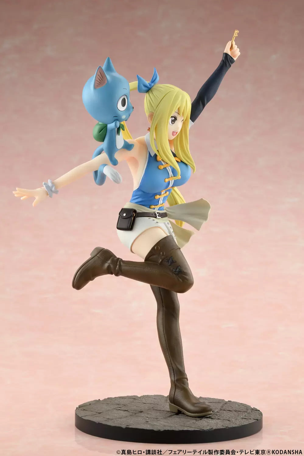 Lucy Heartfilia & Happy Wink Ver. Bell Fine Fairy Tail