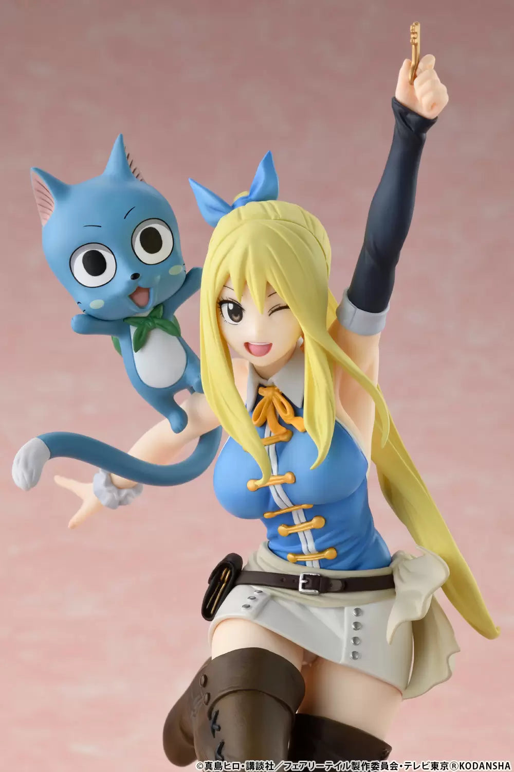 Lucy Heartfilia & Happy Wink Ver. Bell Fine Fairy Tail