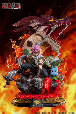 Happy & Igneel & Natsu Dragneel Middle Ver. A-Toys Fairy Tail