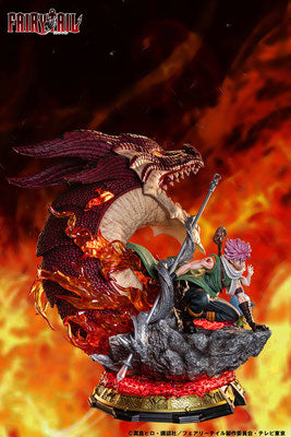 Happy & Igneel & Natsu Dragneel Middle Ver. A-Toys Fairy Tail