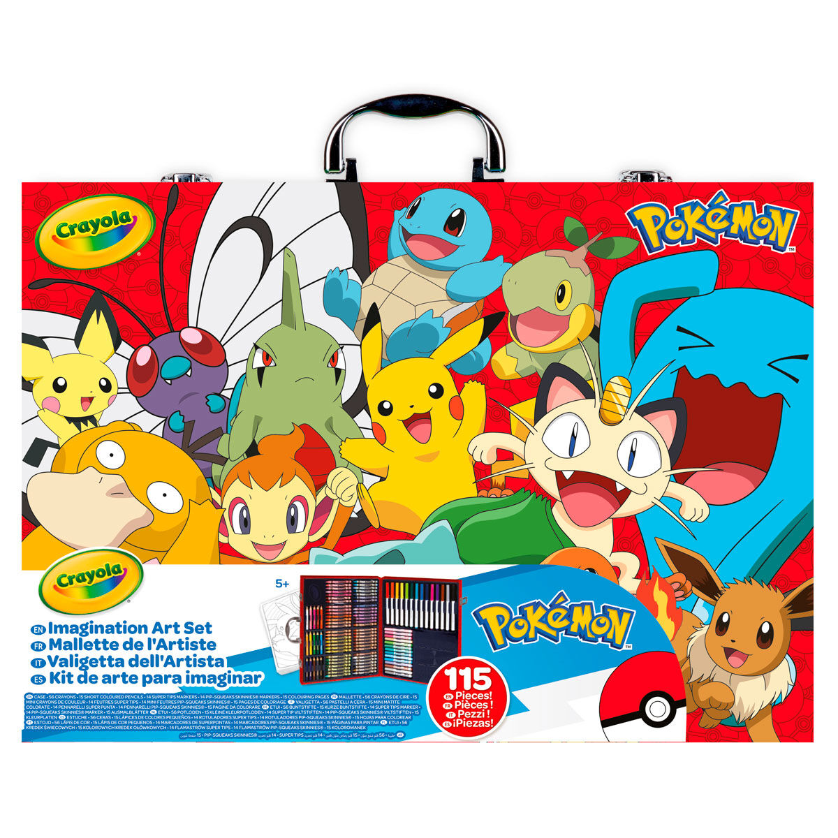 Imagination Art Set, Pokémon, 115 pieces