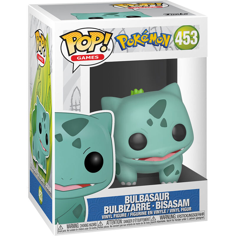Bulbasaur Funko POP 453 Pokemon FUNKO