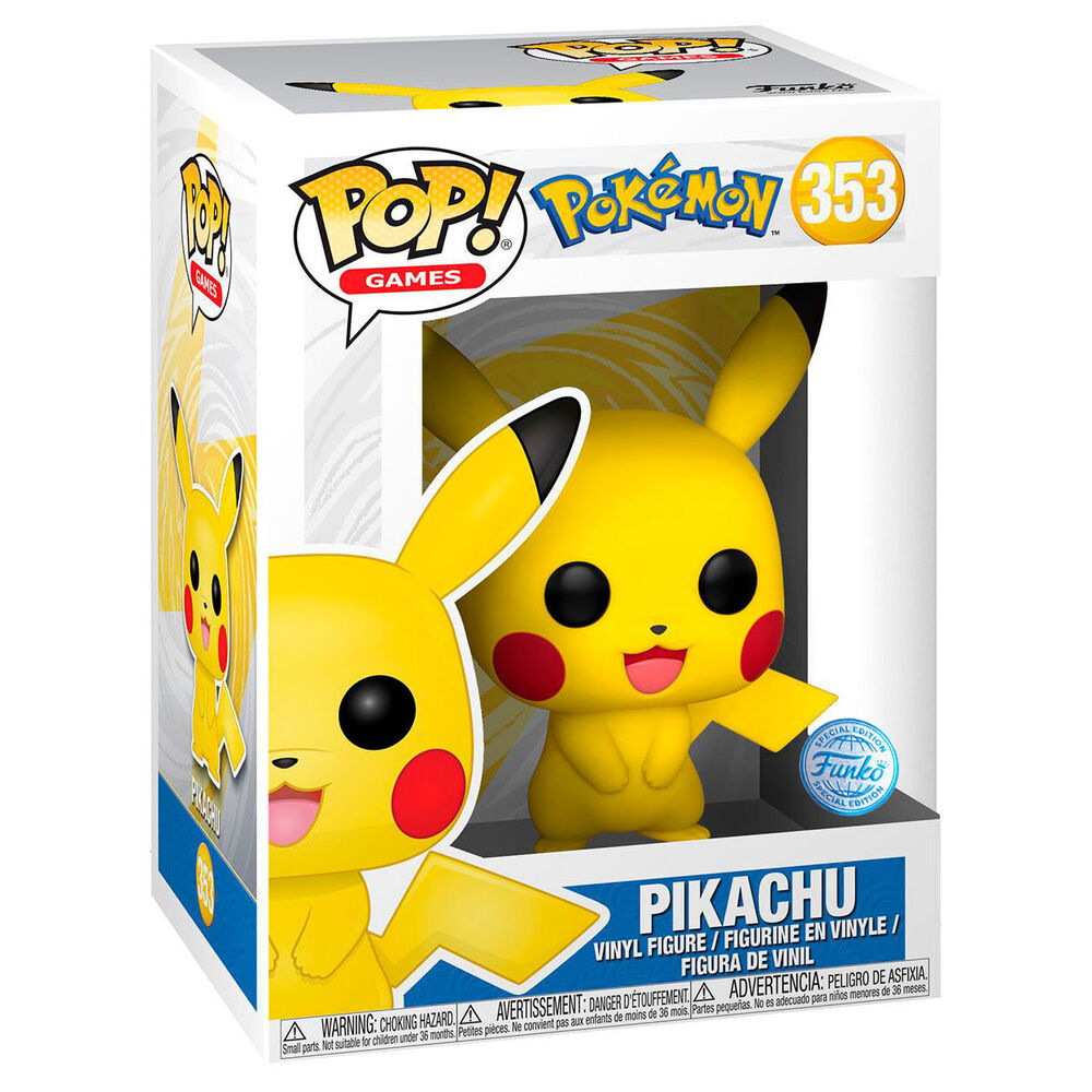 Pikachu Exclusive Funko POP 353 Pokemon FUNKO