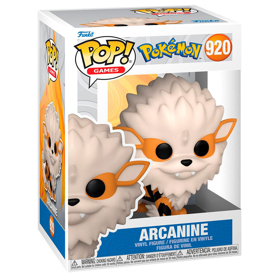 Arcanine Funko POP 920 Pokemon FUNKO