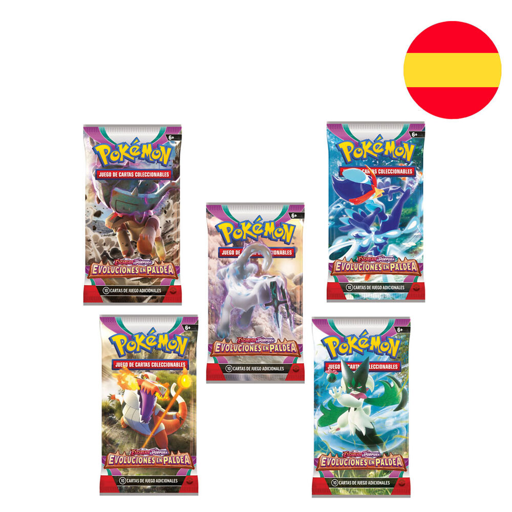 Caja 36 Sobres Paldea Evolved Pokemon Card Game (Spanish ver.)