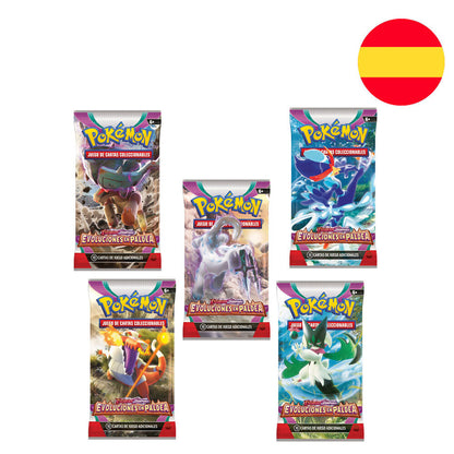 Box 36 Bustine Paldea Evolved Pokemon Card Game (versione spagnola)