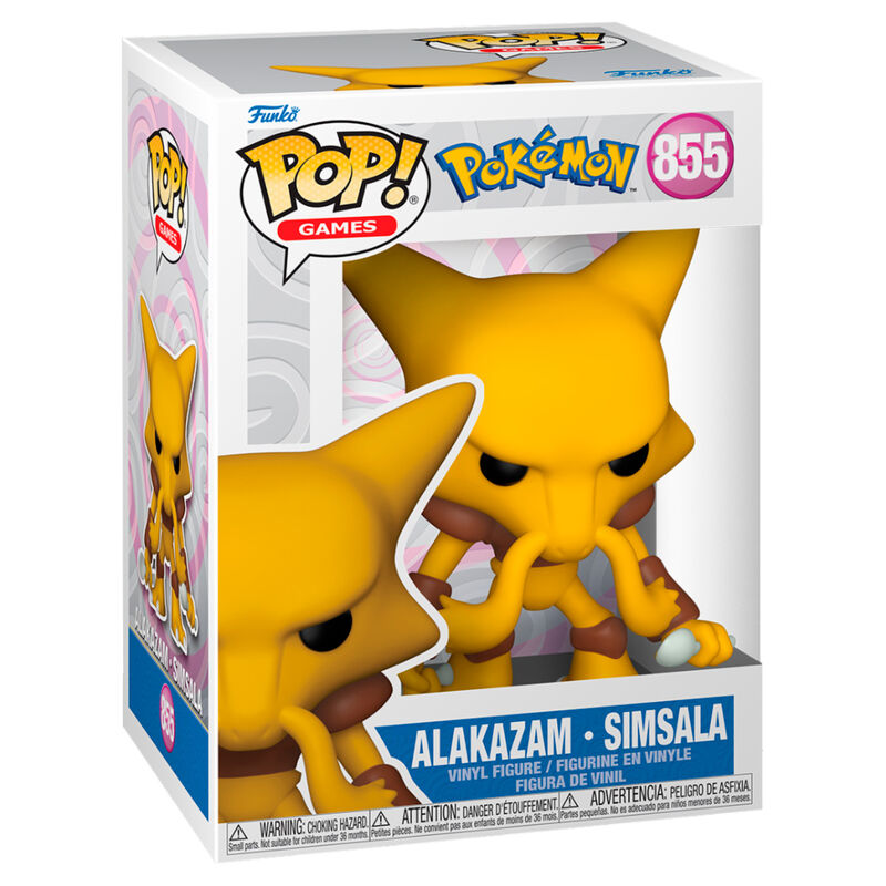 Alakazam Funko POP 855 Pokemon FUNKO