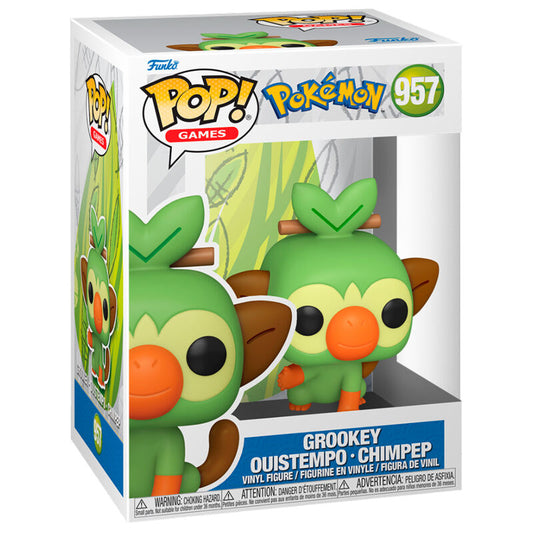 Grookey Funko POP 957 Pokemon FUNKO