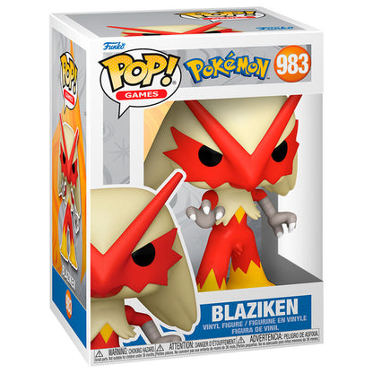 Braségali Funko POP 983 Pokémon FUNKO
