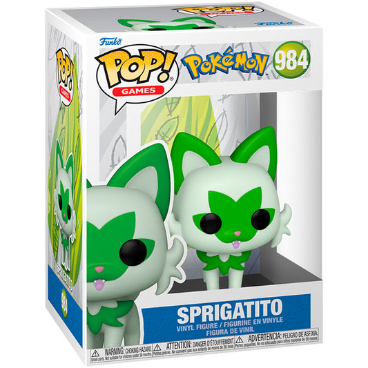 Sprigatito Funko POP 984 Pokemon FUNKO