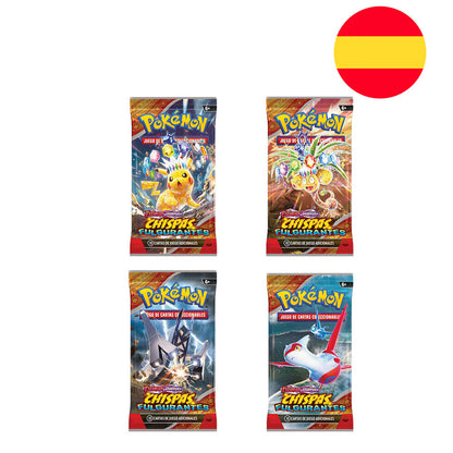 Box 36 Bustine Surging Sparks Pokemon Card Game (versione spagnola)