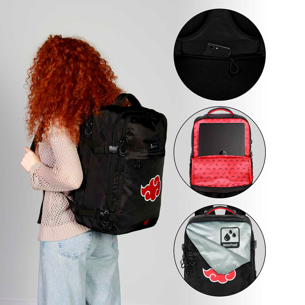 Naruto Shippuden Symbol Adaptable Backpack