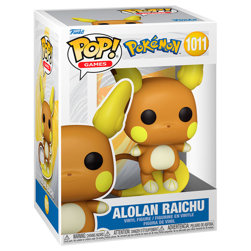 Alolan Raichu Funko POP 1011 Pokemon FUNKO