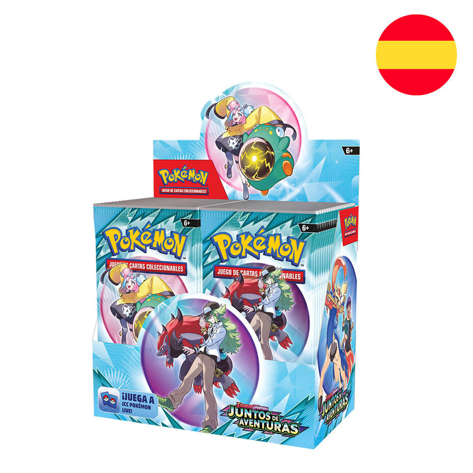 Caja 36 Sobres Journey Together Pokemon Card Game (Spanish ver.)