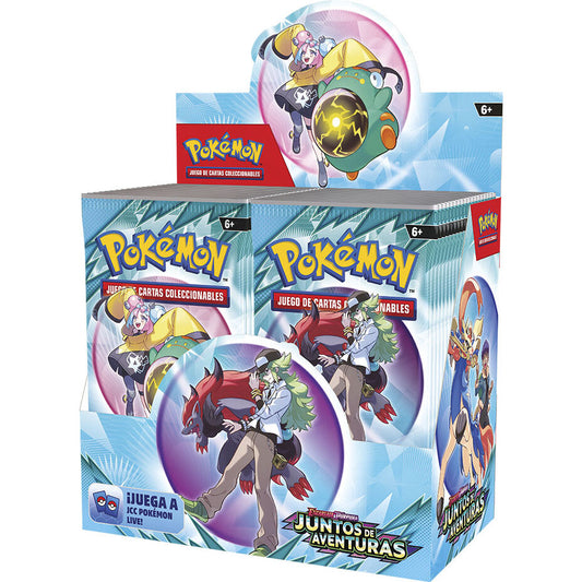 Caja 36 Sobres Journey Together Pokemon Card Game (Spanish ver.)