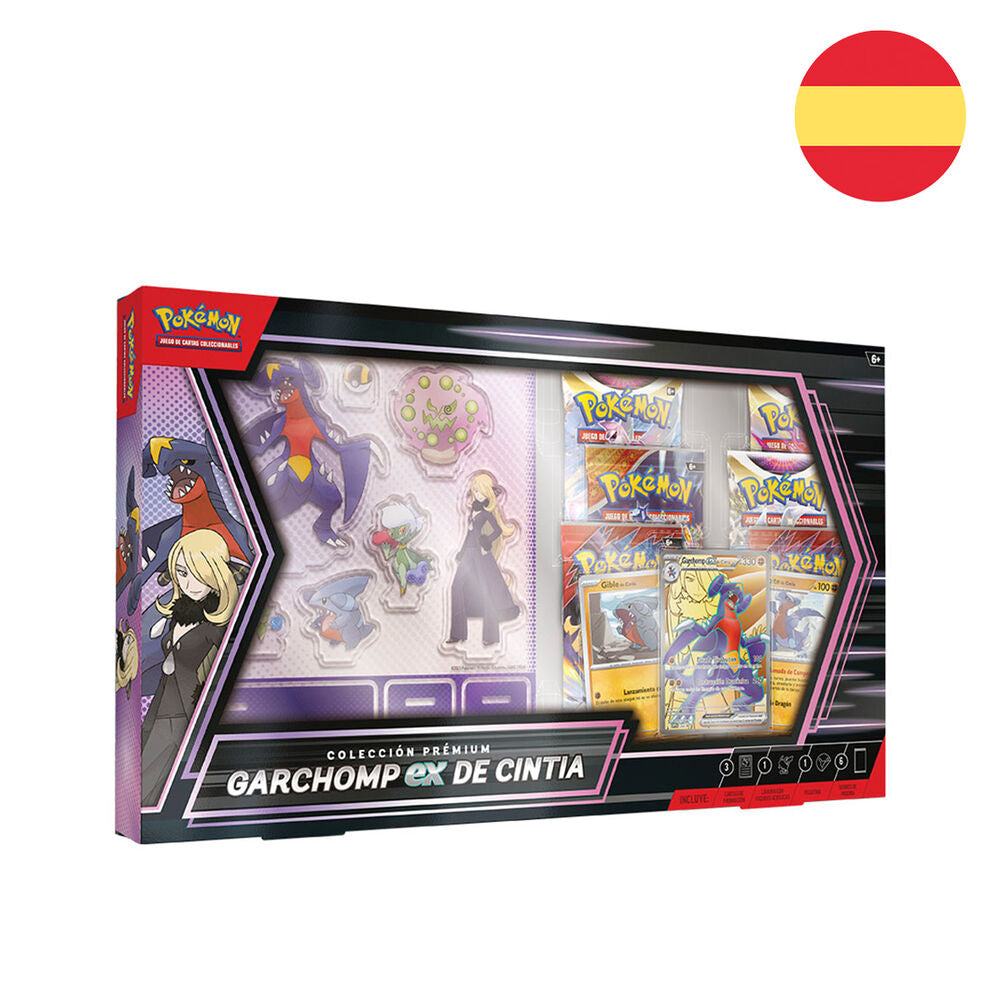 Pokemon Card Game Blister Garchomp ex de Cintia (Spanish Ver.)