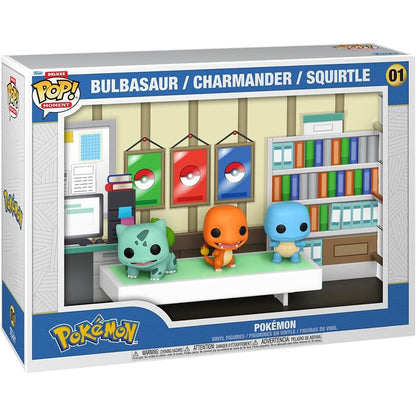Moments Deluxe Bulbasaur Charmander Squirtle Funko POP Pokemon FUNKO