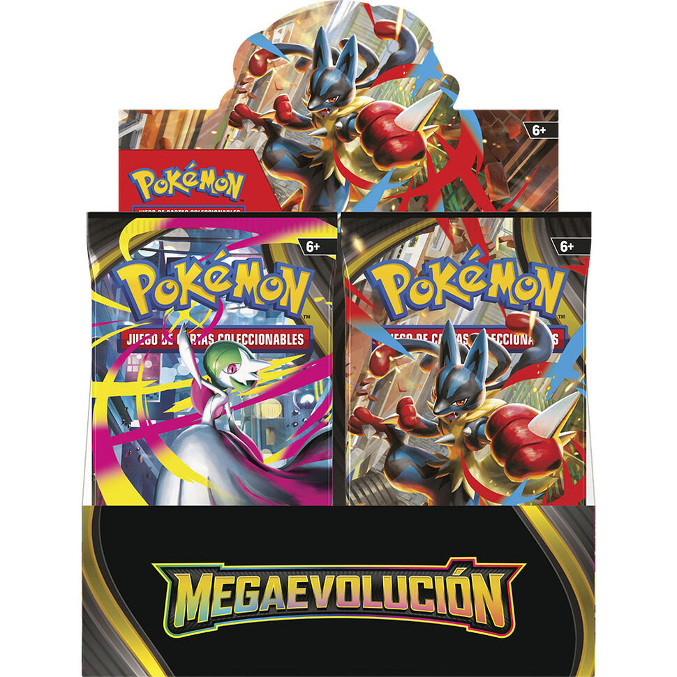 Caja 36 Sobres Mega Evolution Pokemon Card Game (Spanish ver.)