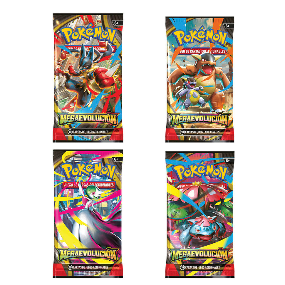 Caja 36 Sobres Mega Evolution Pokemon Card Game (Spanish ver.)