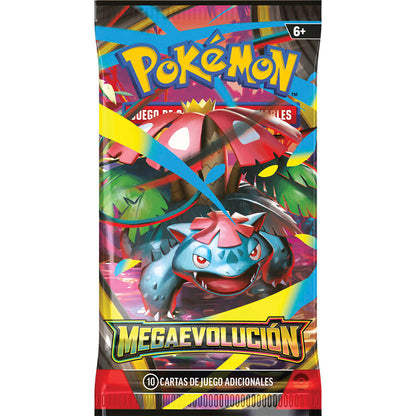 Caja 36 Sobres Mega Evolution Pokemon Card Game (Spanish ver.)