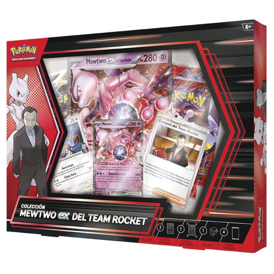 Pokemon Card Game Blister Mewtwo ex del Team Rocket (Spanish Ver.) Shandorashop Pokemon Card Game Blister Mewtwo ex del Team Rocket (Spanish Ver.) Shandorashop