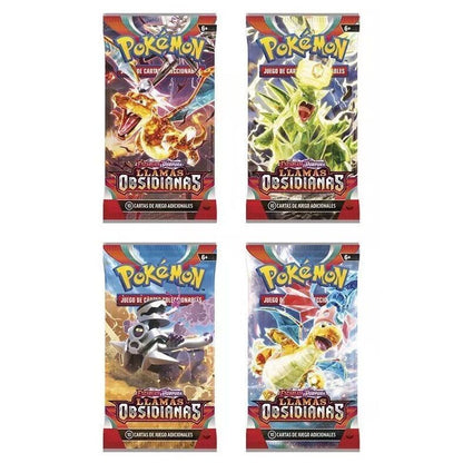 Box of 36 Packs Obsidian Flames Pokémon Card Game (Spanish Version)