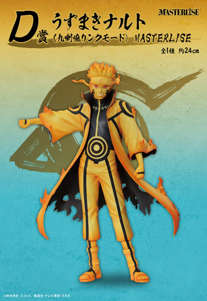 Uzumaki Naruto (Kurama Link Mode) D MASTERLISE Ichiban Kuji