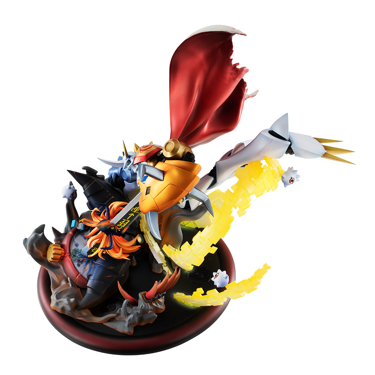 Omegamon & Kuramon & Diablomon  Digimon V.S. Series Megahouse