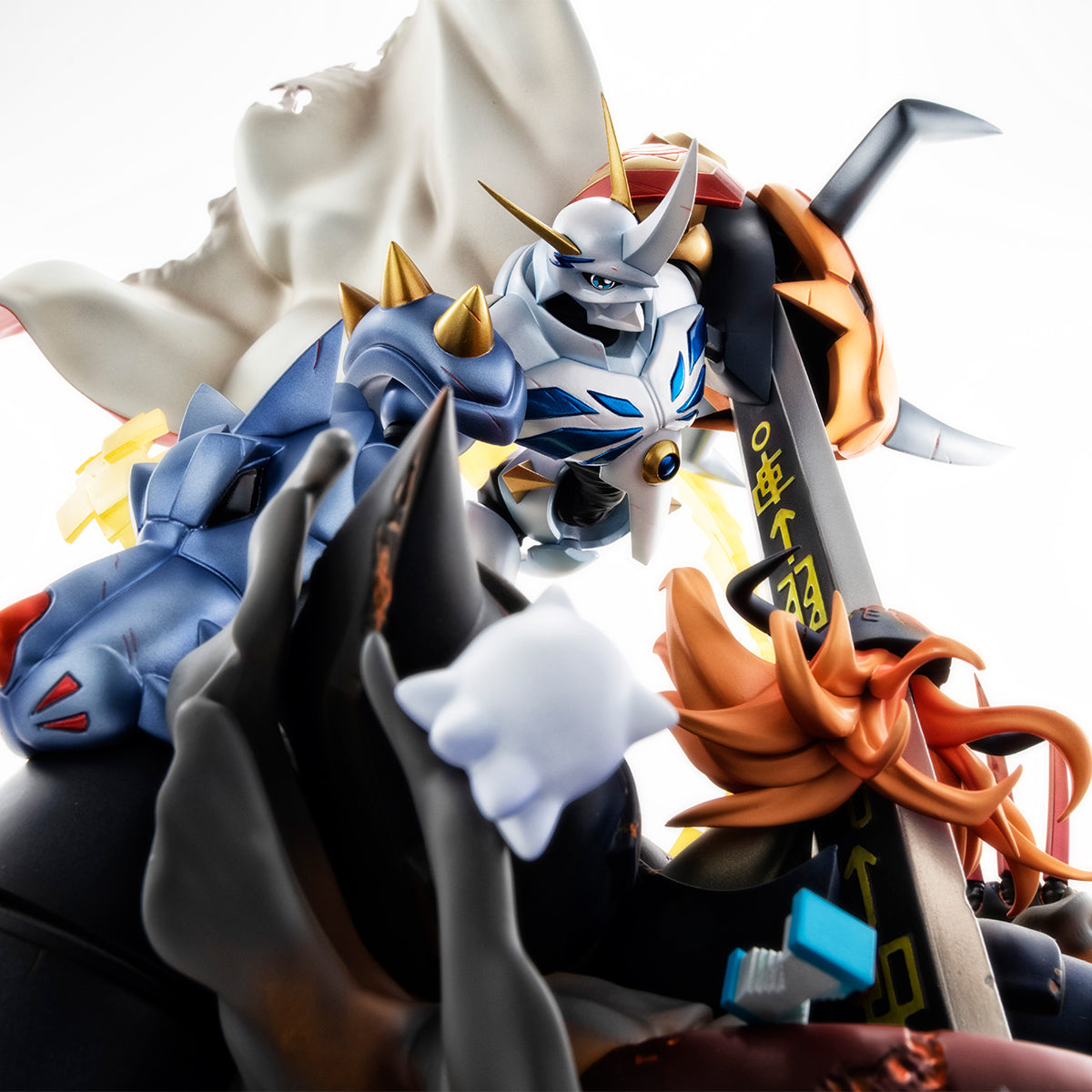 Omegamon & Kuramon & Diablomon  Digimon V.S. Series Megahouse