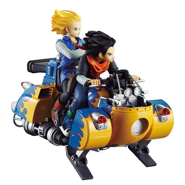 Android 17 & 18 Desktop Real McCoy 4 Megahouse Dragon Ball