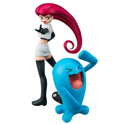 Jessie & Wobbuffet  / Musashi & Sonans G.E.M. Pocket Monsters Series MEGAHOUSE