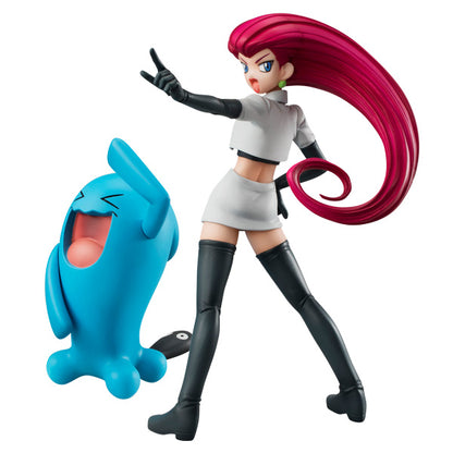 Jessie & Wobbuffet  / Musashi & Sonans G.E.M. Pocket Monsters Series MEGAHOUSE