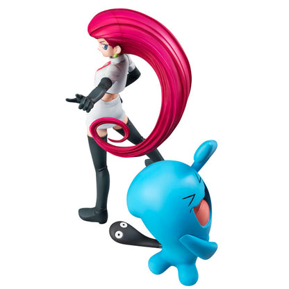 Jessie & Wobbuffet  / Musashi & Sonans G.E.M. Pocket Monsters Series MEGAHOUSE