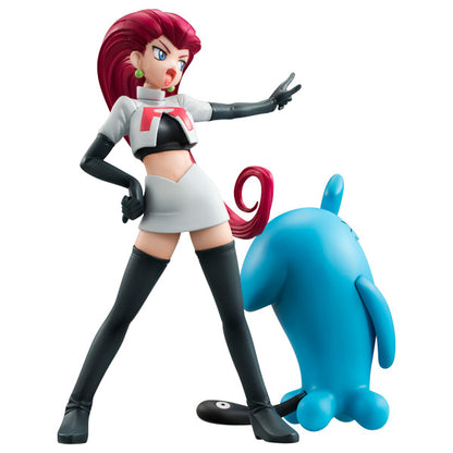 Jessie & Wobbuffet  / Musashi & Sonans G.E.M. Pocket Monsters Series MEGAHOUSE