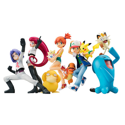 Ash Ketchum & Charmander & Pikachu / Satoshi & Hitokage & Pikachu G.E.M. Pocket Monsters Series MEGAHOUSE