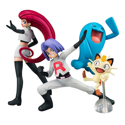 Jessie & Wobbuffet  / Musashi & Sonans G.E.M. Pocket Monsters Series MEGAHOUSE