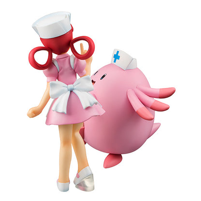 Nurse Joy & Chansey / Joy & Lucky G.E.M. Pocket Monsters Series MEGAHOUSE