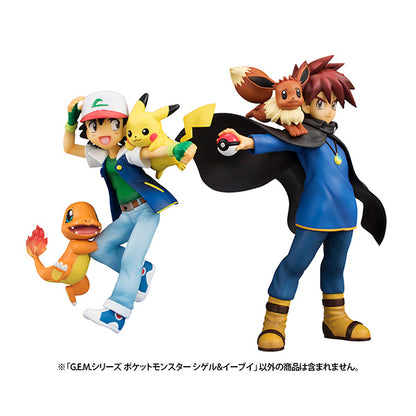Gary & Eevee / Eievui & Okido Shigeru G.E.M. Pocket Monsters Series MEGAHOUSE