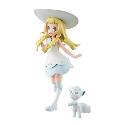 Lillie  & Alolan Vulpix / Lillie & Alola Rokon  G.E.M. Pocket Monsters Series MEGAHOUSE